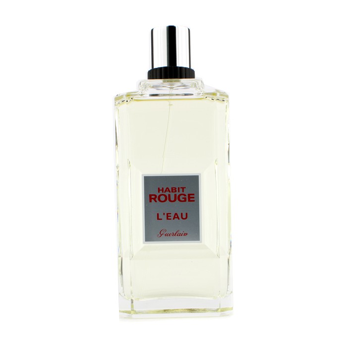 Guerlain Habit Rouge L'Eau туалетная вода мужская, 200 мл - восточный аромат с нотами горького апельсина и ванили