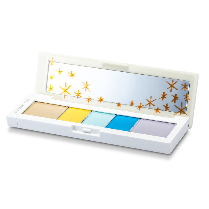Палитра теней для век Shu Uemura Unmask Blue, 5,8 г - для яркого и выразительного макияжа