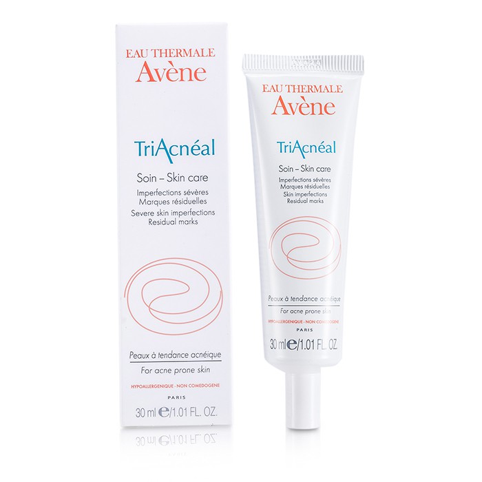 Avene TriAcnéal крем для кожи, склонной к акне, с ретинилдегидом и гликолевой кислотой, 30 мл