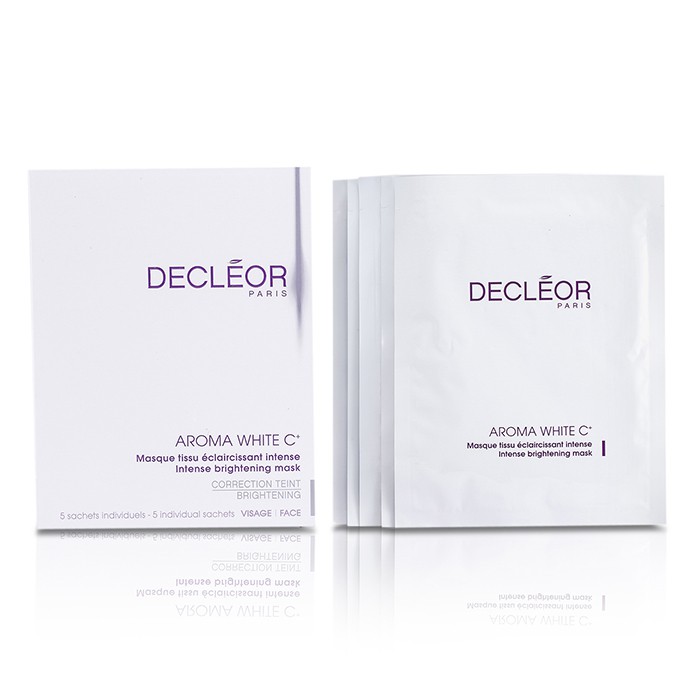 Decleor маска для лица с витамином C, для осветления и борьбы с пигментацией, 5 шт.