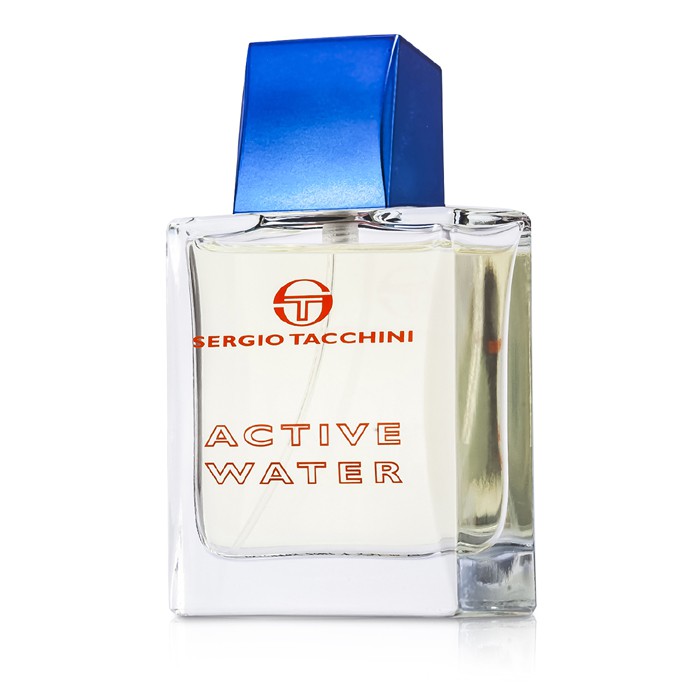Sergio Tacchini Active Water туалетная вода 50 мл для мужчин, древесно-пряный аромат с нотами свежести и уюта