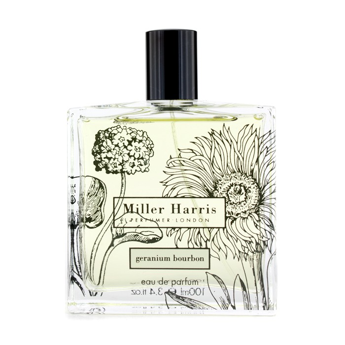Парфюмерная вода Miller Harris Geranium Bourbon, 100 мл — аромат для женщин с нотами черной смородины и герани.