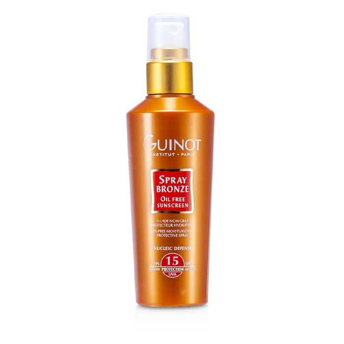 Солнцезащитный спрей для лица Guinot с SPF 15, увлажняющий, без масла, 150 мл
