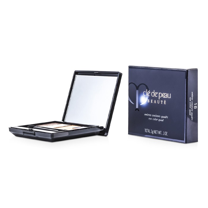 Палитра теней для век Cle de Peau с 4 оттенками, 3 г