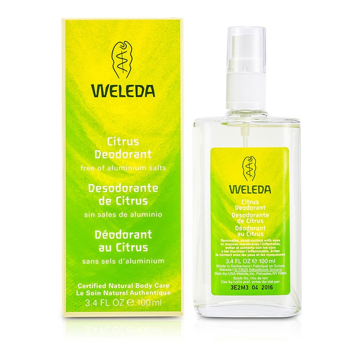 Дезодорант Weleda с лимонным эфиром, 100 мл