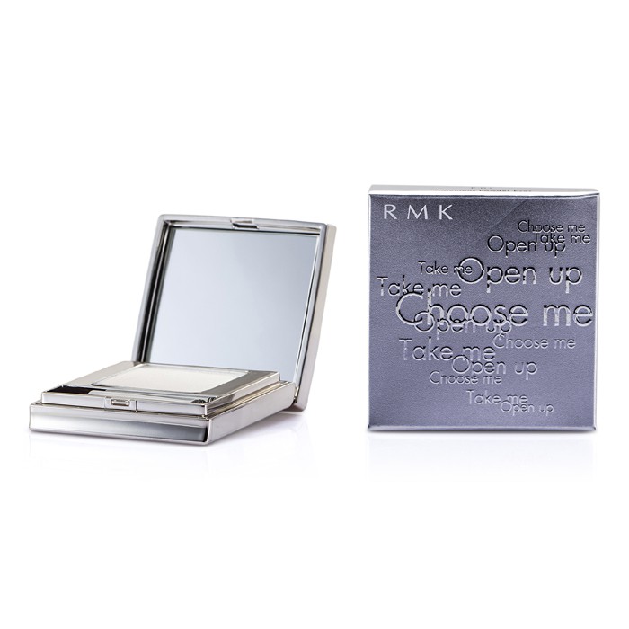 Тени для век RMK с пудровой текстурой P-08 Silver Blue, 1.9 г – холодное серебристо-синее сияние