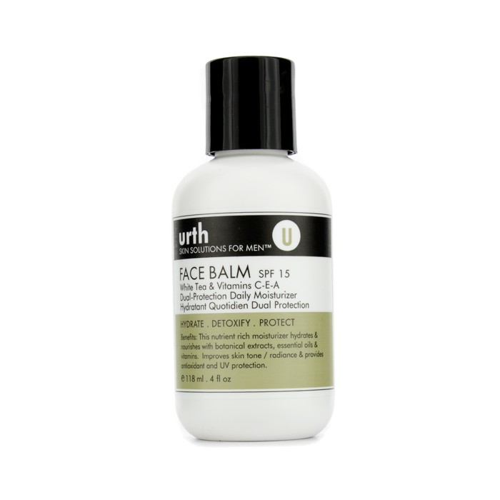 Увлажняющий бальзам для лица Urth с SPF 15, 118 мл — интенсивное увлажнение и защита от солнца для всех типов кожи.