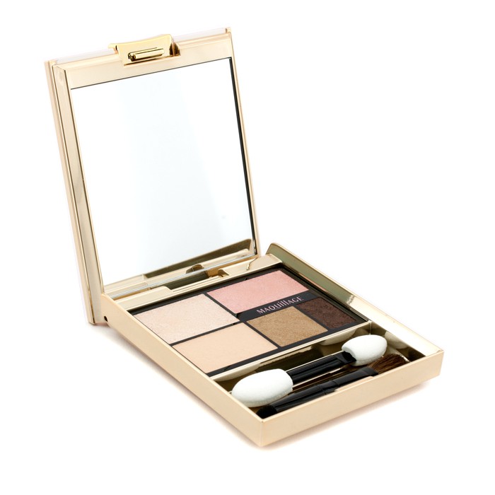 Shiseido палитра теней для век с перламутровыми оттенками для выразительного макияжа 3,5 г