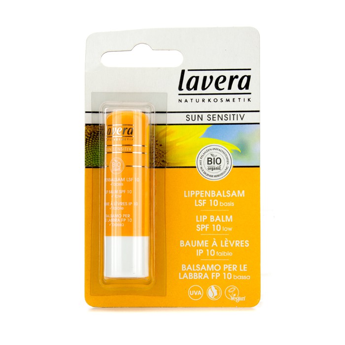 Lavera бальзам для губ SPF 10 с маслами для защиты и увлажнения, 4.5 г
