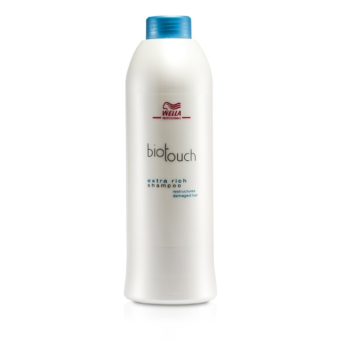 Шампунь Wella Biotouch Extra Rich для восстановления поврежденных волос с витамином Е и экстрактом миндаля, 1500 мл