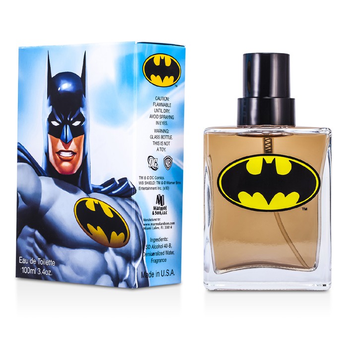 Batman туалетная вода для мальчиков с нотами бергамота и лаванды, 100 мл