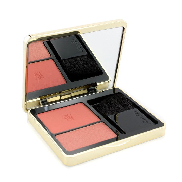 Румяна Guerlain Rose Aux Joues Duo 6 г, оттенок № 04 Pink Punk, для лица, легкое нанесение, бархатистая текстура