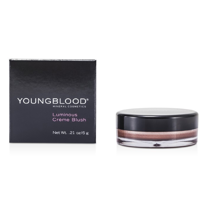 Кремовые румяна с легким сиянием для лица Youngblood, 6 г