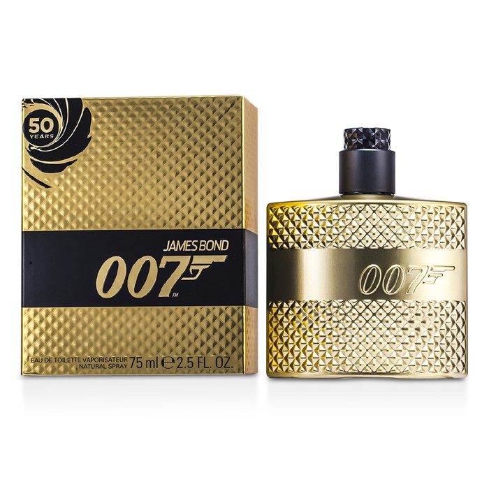 Парфюмированная вода James Bond для мужчин 75 мл — с нотами яблока, лаванды и пачули, символ стиля и утонченности.