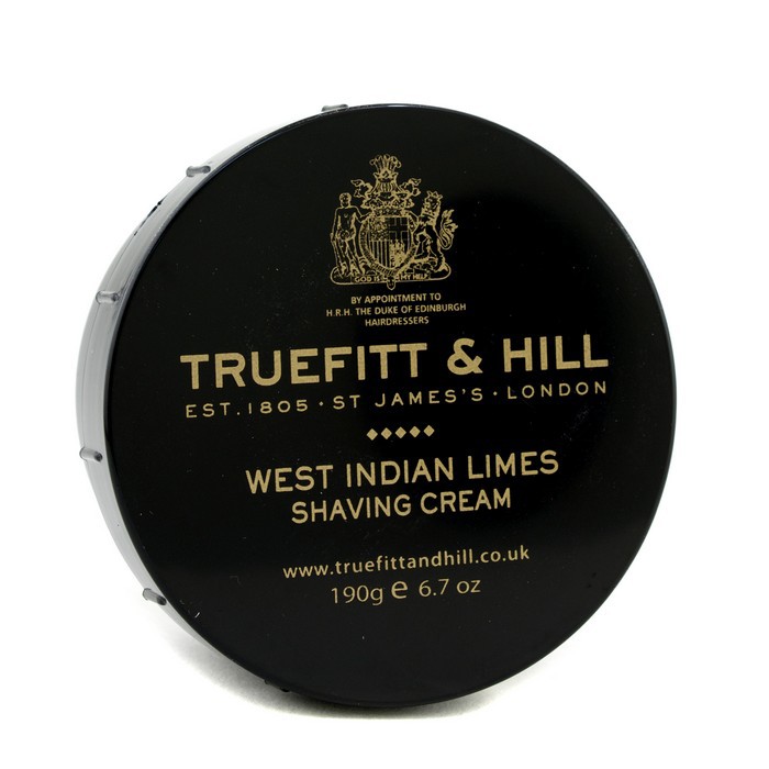 Крем для бритья с лаймом для чувствительной кожи 190 г Truefitt & Hill