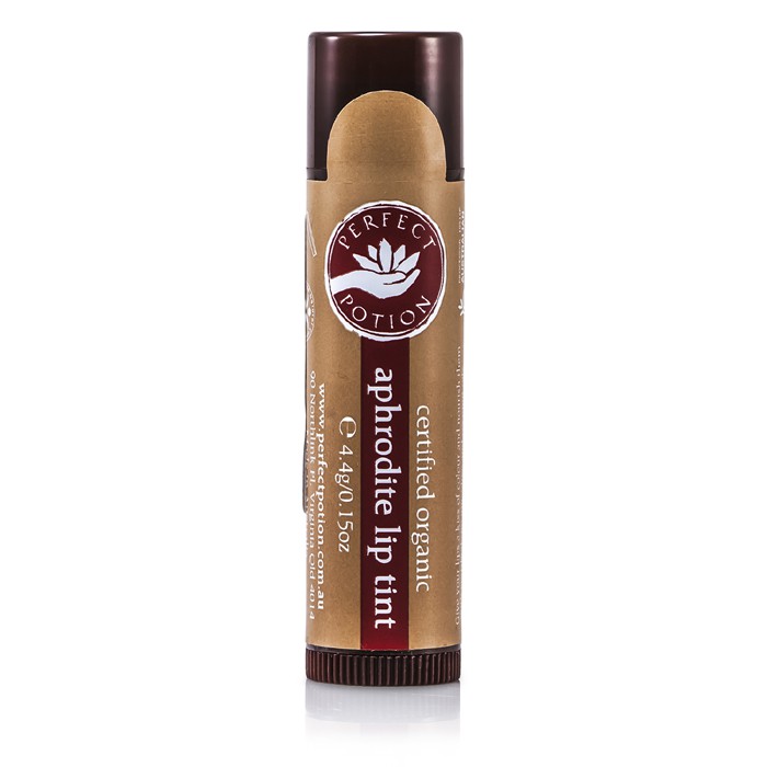 Оттеночный бальзам для губ Perfect Potion с органическими маслами Афродита, 4.4 г