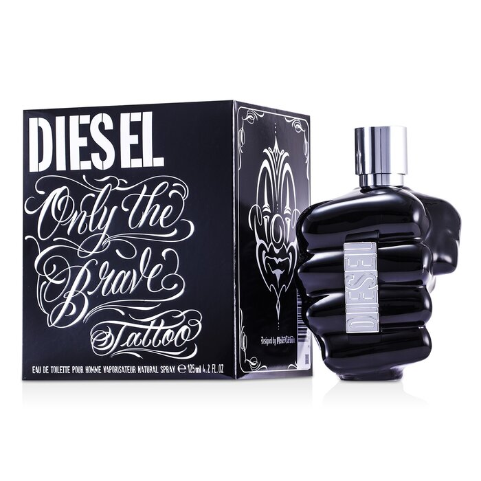 Духи для мужчин Diesel Only The Brave Tattoo, 125 мл — смелый аромат с древесными и пряными нотами