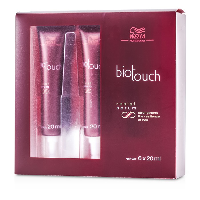 Сыворотка Wella Biotouch Resist для укрепления и защиты волос 6x20 мл