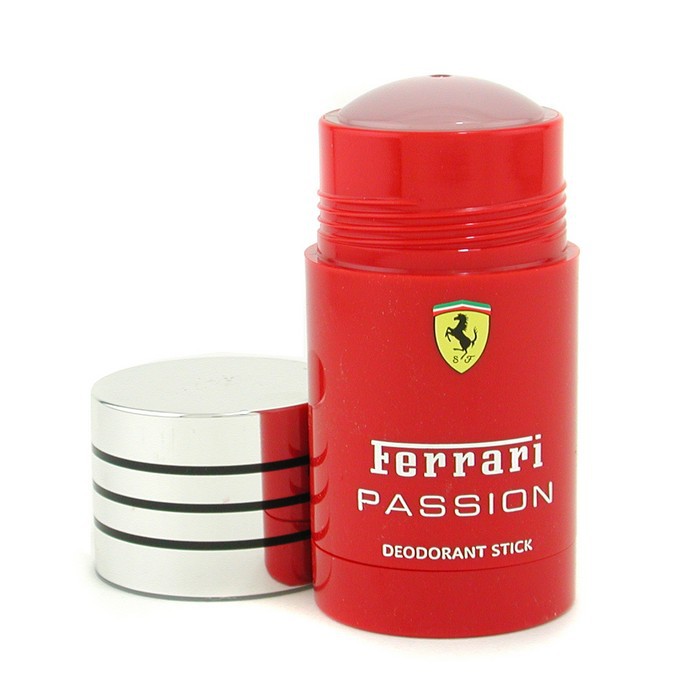 Дезодорант-стик Ferrari Passion для мужчин 75 г, защита от пота и неприятного запаха, легкая текстура