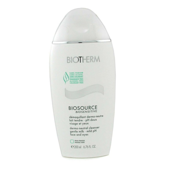 очищающее молочко для чувствительной кожи Biotherm с фитонуклеотидами, 200 мл
