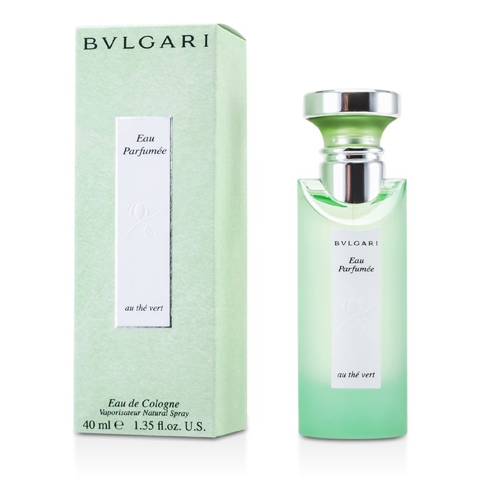Туалетная вода с зелёным чаем для ежедневного использования, Bvlgari Eau Parfumée au Thé Vert, 40 мл