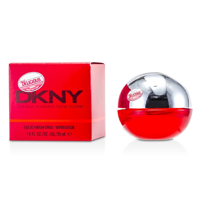 DKNY Red Delicious парфюмированная вода 30 мл — цветочно-фруктовый аромат с нотами яблока, розы и пачули.