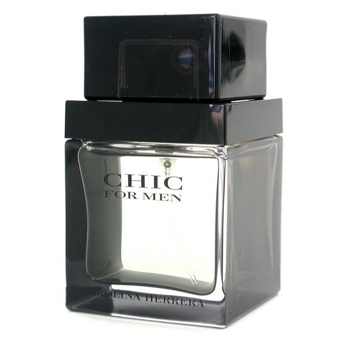 Carolina Herrera Chic туалетная вода 60 мл — для мужчин, древесно-восточный аромат с нотами базилика и сосны