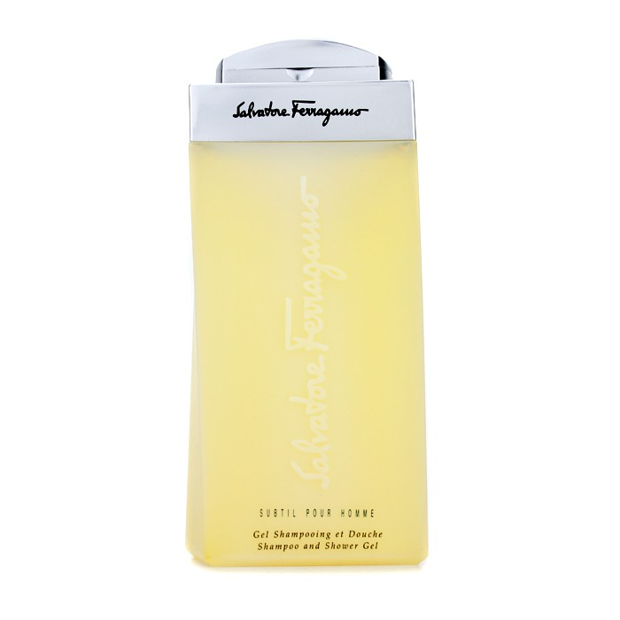 Шампунь и гель для душа Salvatore Ferragamo Subtil Pour Homme, 200 мл для мужчин с увлажняющим эффектом