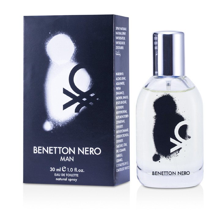 Benetton Nero туалетная вода для мужчин, древесно-ароматический, 30 мл