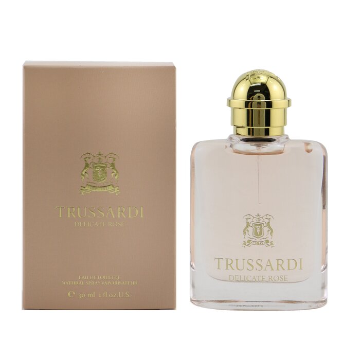 Trussardi Delicate Rose туалетная вода 50 мл — элегантный цветочный аромат с нотами бамбука и розы для женщин