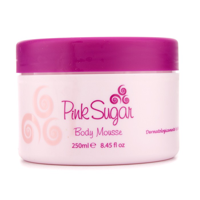 Увлажняющий мусс для тела Aquolina Pink Sugar с гладкой текстурой и сладким ароматом, 250 мл