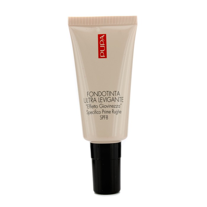Тональная основа Pupa Ultra Smoothing с SPF 8 для нормальной и сухой кожи, 07 Светлая Роза
