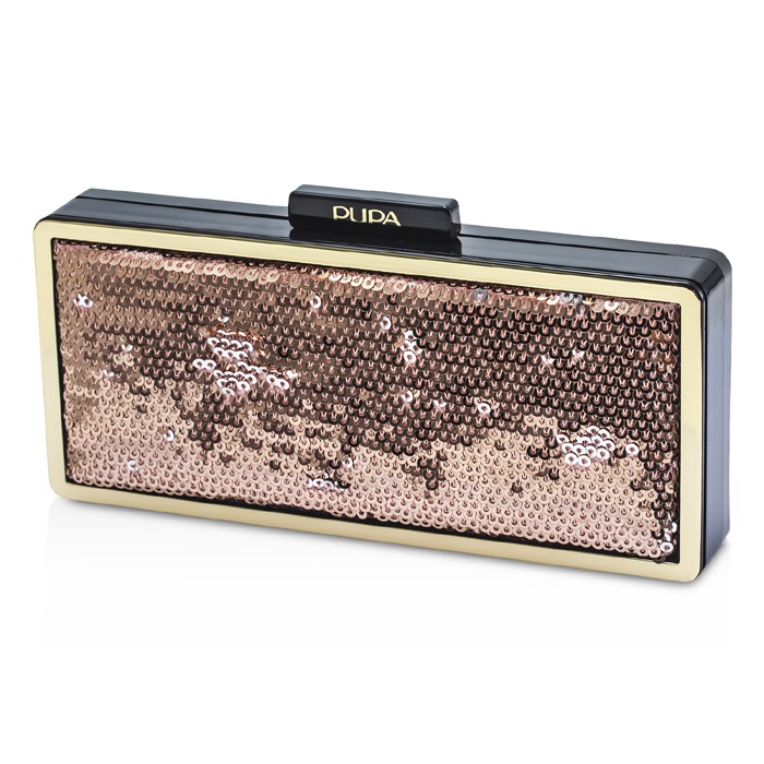 Палетка для макияжа Pupa Clutch Mania Disco Time, 18.7 г: румяна, тени, карандаш и блеск для губ