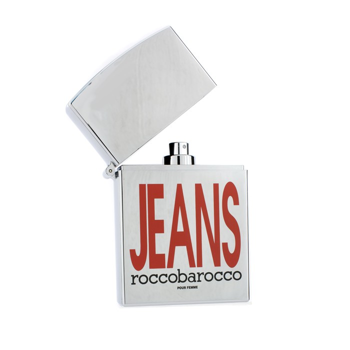 Roccobarocco Silver Jeans парфюм 75 мл — романтический аромат с лимоном, розами и иланг-илангом для вечерних встреч