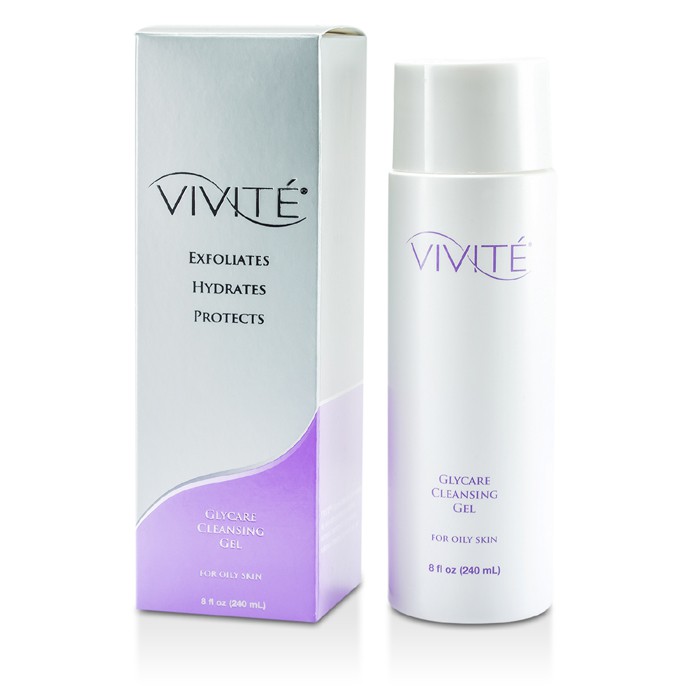 Очищающий гель с гликолевой кислотой для лица Vivite, 240 мл