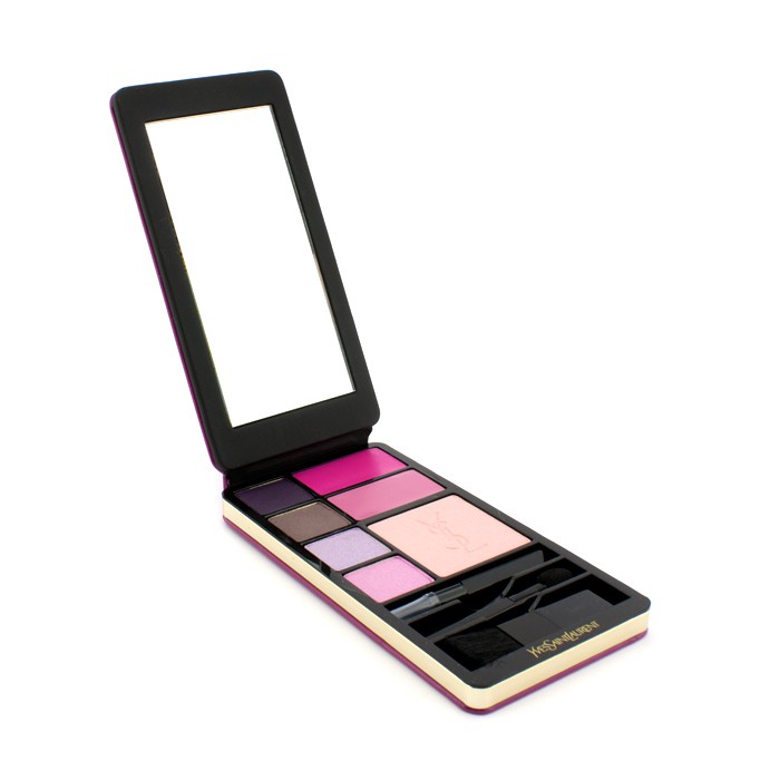 Палетка макияжа Yves Saint Laurent Very YSL, 12,8 г: для глаз и губ с омбре, румянами и пудрой.