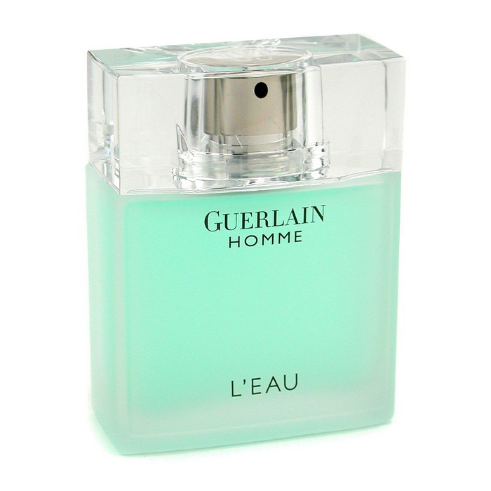 Guerlain Homme L'Eau туалетная вода для мужчин, 80 мл – свежий аромат с нотами бергамота, мяты и лайма