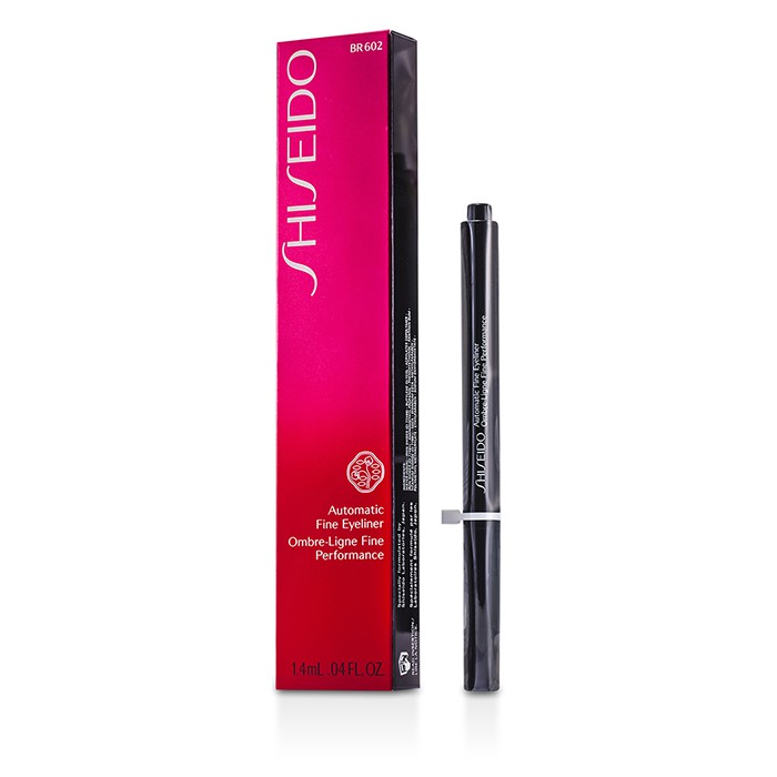 Карандаш для глаз Shiseido с тонким аппликатором BK 901 Black, 1.4 мл, для выраженного макияжа без размазывания