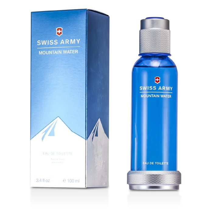 Swiss Army туалетная вода Mountain Water, 100 мл — свежий аромат с нотами бергамота для уверенных мужчин