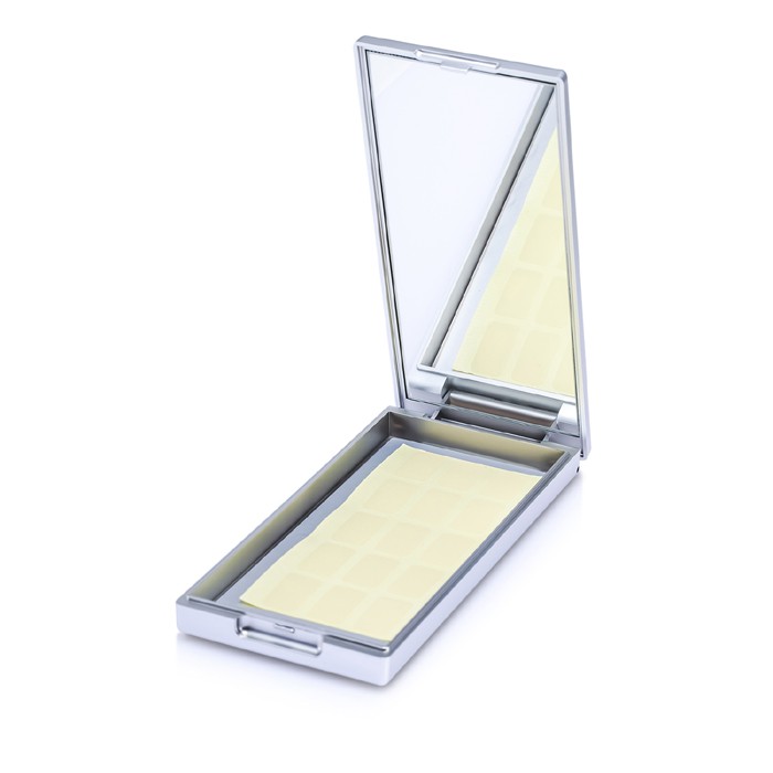 Косметический кейс для макияжа с зеркалом Shu Uemura, матовый серебристый, компактный и стильный