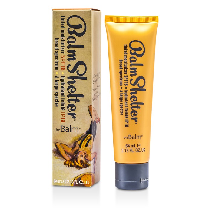 Brand: TheBalmOld Name: BalmShelter Tinted Moisturizer SPF 18 Size: 64ml/2.15ozDescription: BalmShelter — это всё, что нужно для создания безупречного образа с лёгким увлажнением и защитой от солнца. Этот увлажняющий крем с нежным тональным эффектом идеал