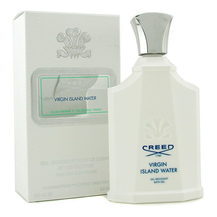 Creed гель для душа Virgin Island Water с нежной текстурой для очищения кожи, 200 мл