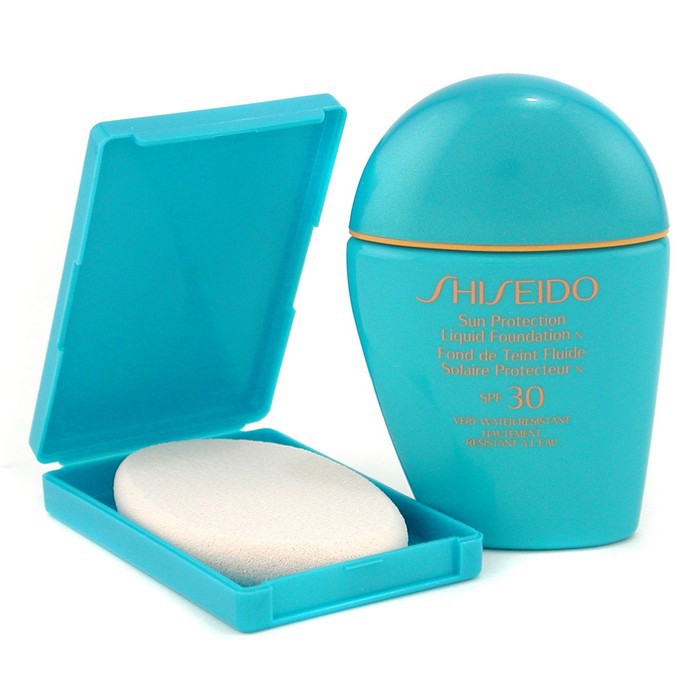 Жидкий тональный крем Shiseido SPF 30 для лица, 30 мл, водо- и жиростойкий, матовое покрытие