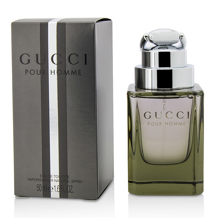Gucci Pour Homme — туалетная вода для мужчин с нотами бергамота и кожи, 90 мл