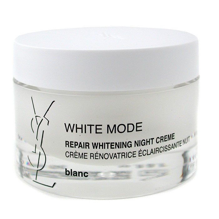 Ночной крем-гель для лица Yves Saint Laurent White Mode с экстрактами мальвы и семян яблок, 50 мл