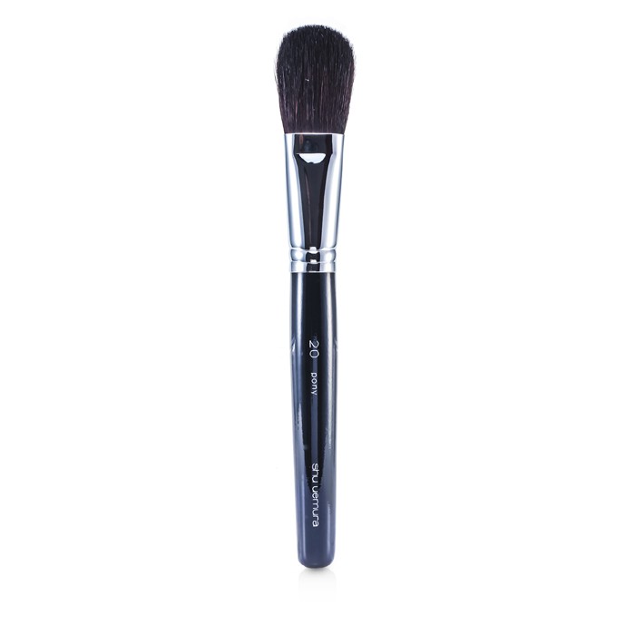 Кисть для румян Shu Uemura из натурального ворса 20 см для точного нанесения и растушевки пудры и румян