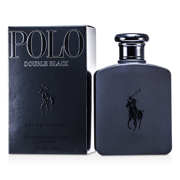 Ralph Lauren Polo Double Black туалетная вода 125 мл — аромат с нотами манго, кофе и древесины для мужчин