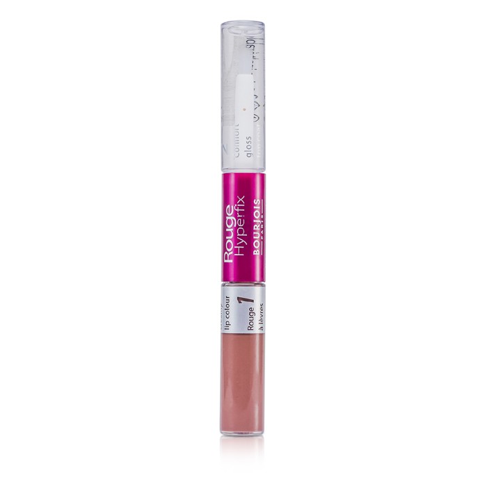 Помада для губ Bourjois Rouge Hyperfix с кремовым цветом и блеском 2x3.5 мл