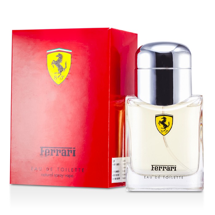 Туалетная вода Ferrari Red с нотами апельсина и бергамота для мужчин, 40 мл