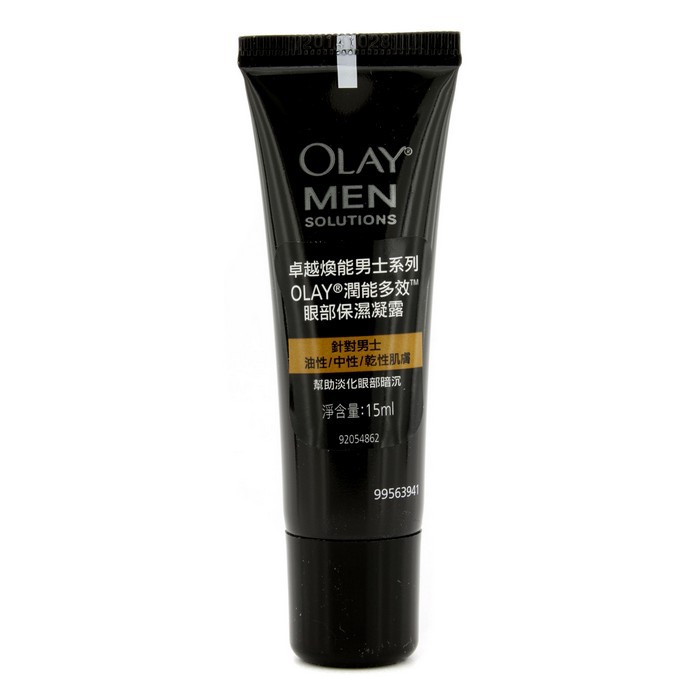 Гель для глаз Olay с женьшенем и про-витамином B5, 15 мл — для мужчин, против темных кругов и усталости.